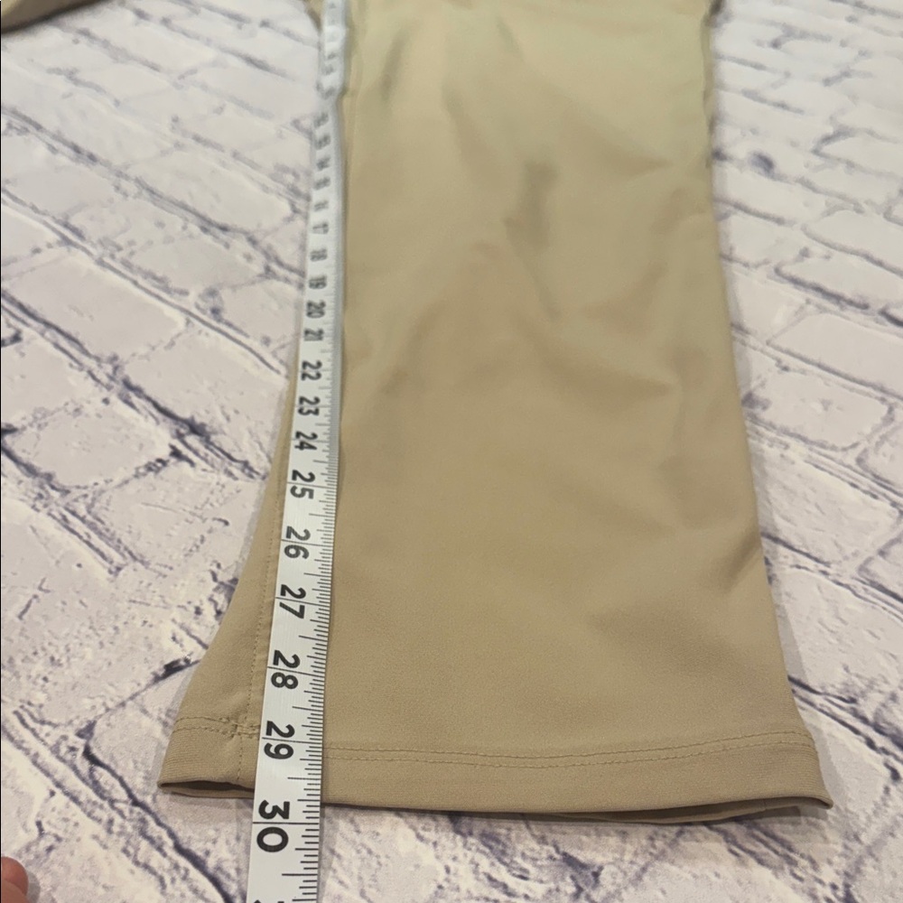 Lululemon ABC Warpstreme Slim Stretch Men’s Size 32 Khaki Performance LM5AD95 - Picture 8 of 14